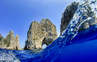 Faraglioni, Capri island, Italy, Europe