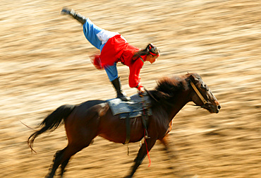 Horse Show at the China Folk Culture Village, Shenzhen, China