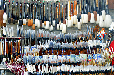 Antique market street in Beijing, China