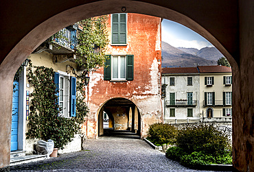 Mandello village, historical center, Lake Como, Lombardy, Italy, Europe