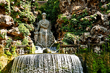 The Fountain of 'Ovato, Villa D'Este, Tivoli, Lazio, Italy, Europe