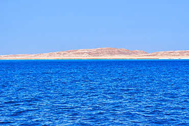 Seascape, Red Sea, View from Beach Mahmya Island, Hurgada, Egypt