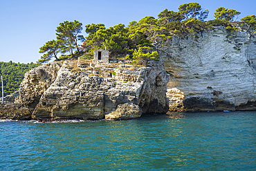 Gargano National Park, Visit to the Caves, Arch of San Felice, Vieste, Apulia, Italy, Europe