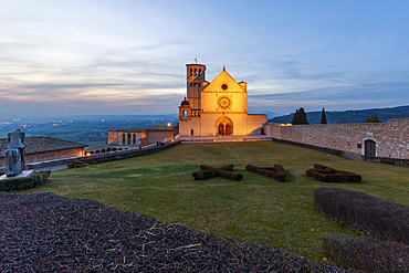 San Francesco church, Assisi, Umbria, Italy, Europe