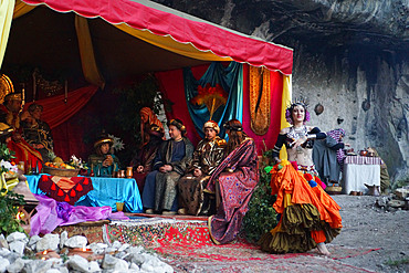 Living Nativity, Genga, Marche, Italy, Europe