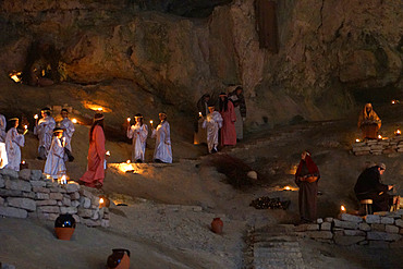 Living Nativity, Genga, Marche, Italy, Europe