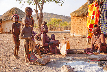 Himba village, People, Namibia, Africa