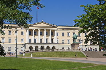 The Royal Palace, Oslo, Norway, Scandinavia, Europe