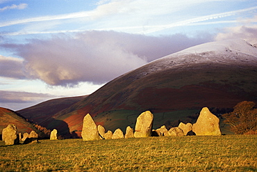 Castlerigg Stone Circle, Keswick, Cumbria, England, United Kingdom, Europe