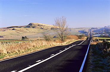 Roman Road, Sunny Rigg to east, Northumberland (Northumbria), England, United Kingdom, Europe