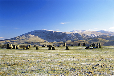 Castlerigg Stone Circle, Keswick, Cumbria, England, United Kingdom, Europe 