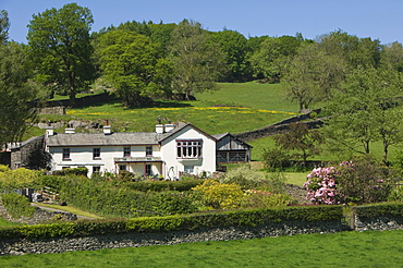 Castle Farm, Sawrey, the marital home of Beatrix Potter, famous author of children's stories, Lake District National Park, Cumbria, England, United Kingdom, Europe