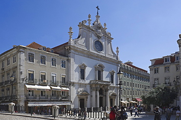 Church, Igreja de Sao Domingos, Lisbon, Portugal, Europe