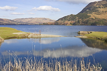 Lake Ullswater from Patterdale, Lake District National Park, Cumbria, England, United Kingdom, Europe 