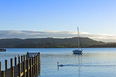 Lake Windermere, near Waterhead, Lake District National Park, Cumbria, England, United Kingdom, Europe