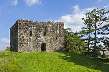 The 13th century Lydford Castle, built as a prison, Devon, England, United Kingdom, Europe