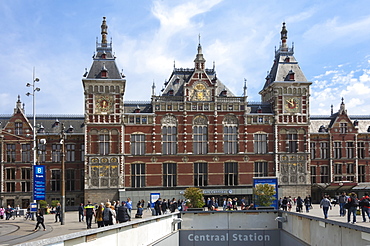 Central Station, Amsterdam, The Netherlands, Europe