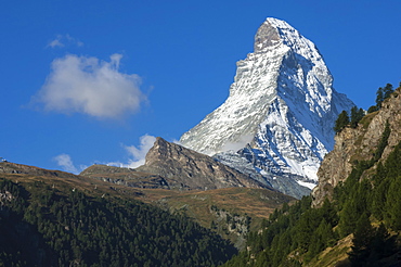 Matterhorn, 4478m, Zermatt, Swiss Alps, Switzerland, Europe