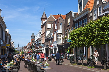 Street scene, Hoorn, Holland, Europe