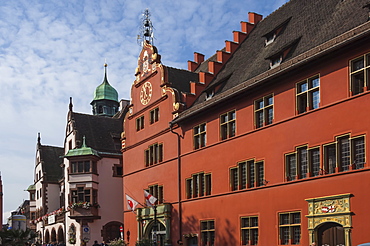 Haus zum Walfisch [Whale House], Freiburg im Breisgau, Black Forest, Baden-Wurttemberg, Germany, Europe