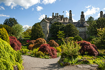 Sizergh Castle and Garden, South Kendal, Cumbria, England, United Kingdom, Europe