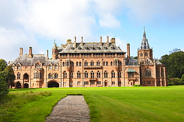 Exterior, Mount Stuart House, Bute, Western Isles, Scotland, United Kingdom, Europe