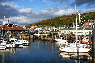 Harbour area, Rothesay, Isle of Bute, Western Scotland, United Kingdom, Europe