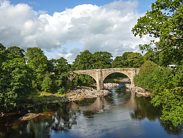 Devils Bridge, River Lune, Kirkby Lonsdale, Cumbria, England, United Kingdom, Europe