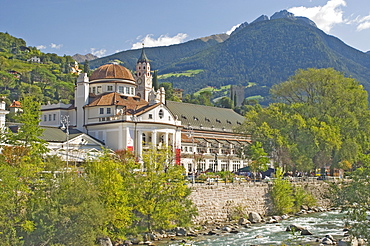 Civic centre and concert venue, Merano, Sud Tyrol, Western Dolomites, Italy, Europe