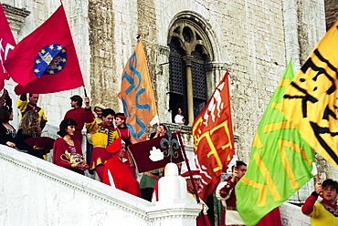 Pageantry, Gubbio, Umbria, Italy, Europe