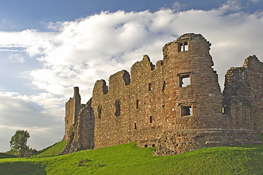 Brough Castle, dating back to the 11th century, believed to be the first stone built castle in England, built within the earthworks of a Roman fort, Cumbria, England, United Kingdom, Europe