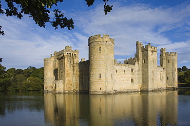 Bodiam Castle. East Sussex, England, United Kingdom, Europe