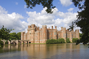 Herstmonceux Castle, East Sussex, England, United Kingdom, Europe