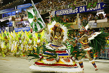 Carnival parade at the Sambodrome, Rio de Janeiro, Brazil, South America