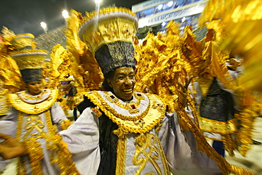 Carnival parade at the Sambodrome, Rio de Janeiro, Brazil, South America