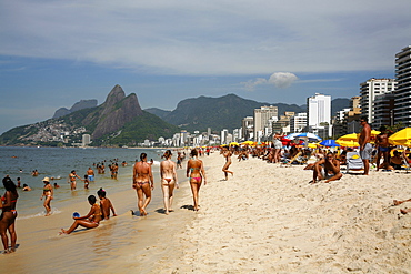 Ipanema beach, Rio de Janeiro, Brazil, South America