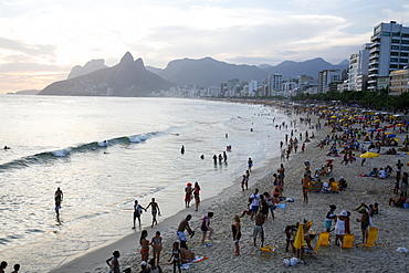 Ipanema beach, Rio de Janeiro, Brazil, South America 