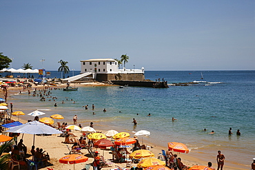 Porto da Barra beach, Salvador, Bahia, Brazil, South America