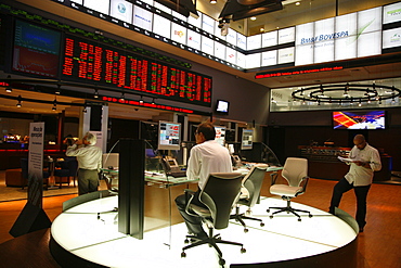 The Bovespa Stock Exchange, Sao Paulo, Brazil, South America