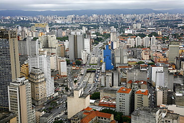 Skyline of Sao Paulo, Brazil, South America 