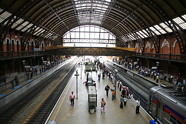 Estacao da Luz train station, Sao Paulo, Brazil, South America 