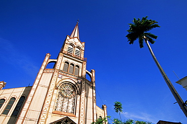 Cathedral of St. Louis in the centre of Fort de France, Martinique, Lesser Antilles, West Indies, Caribbean, Central America