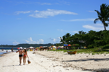 Praia Rio Trancoso beach, Trancoso, Bahia, Brazil, South America