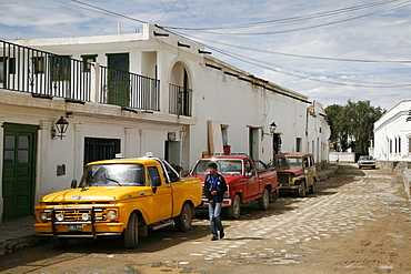 Street scene in Cachi, Salta Province, Argentina, South America