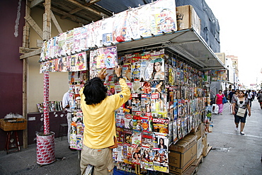 Newsstand in Salta City, Argentina, South America