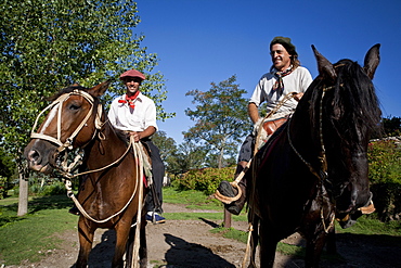 Gauchos at Estancia Los Potreros, Cordoba Province, Argentina, South America