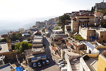 View over the old city of Safed, Upper Galilee, Israel, Middle East 