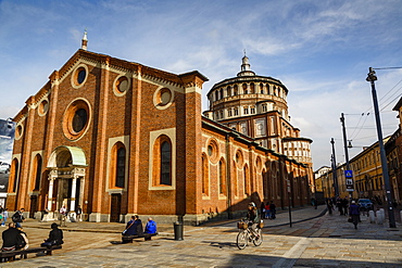 Santa Maria Delle Grazie church, Milan, Lombardy, Italy, Europe