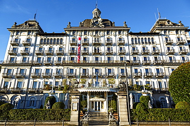 Grand Hotel des Iles Borromees, Stresa, Lake Maggiore, Piedmont, Italy, Europe