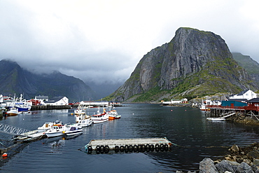 Hamnoy near Reine, Lofoten Islands, Arctic, Norway, Scandinavia, Europe